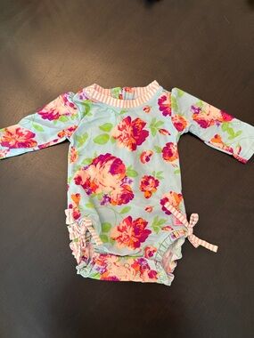 Ruffle Butts Floral One-Piece Swimsuit 0-3 mos